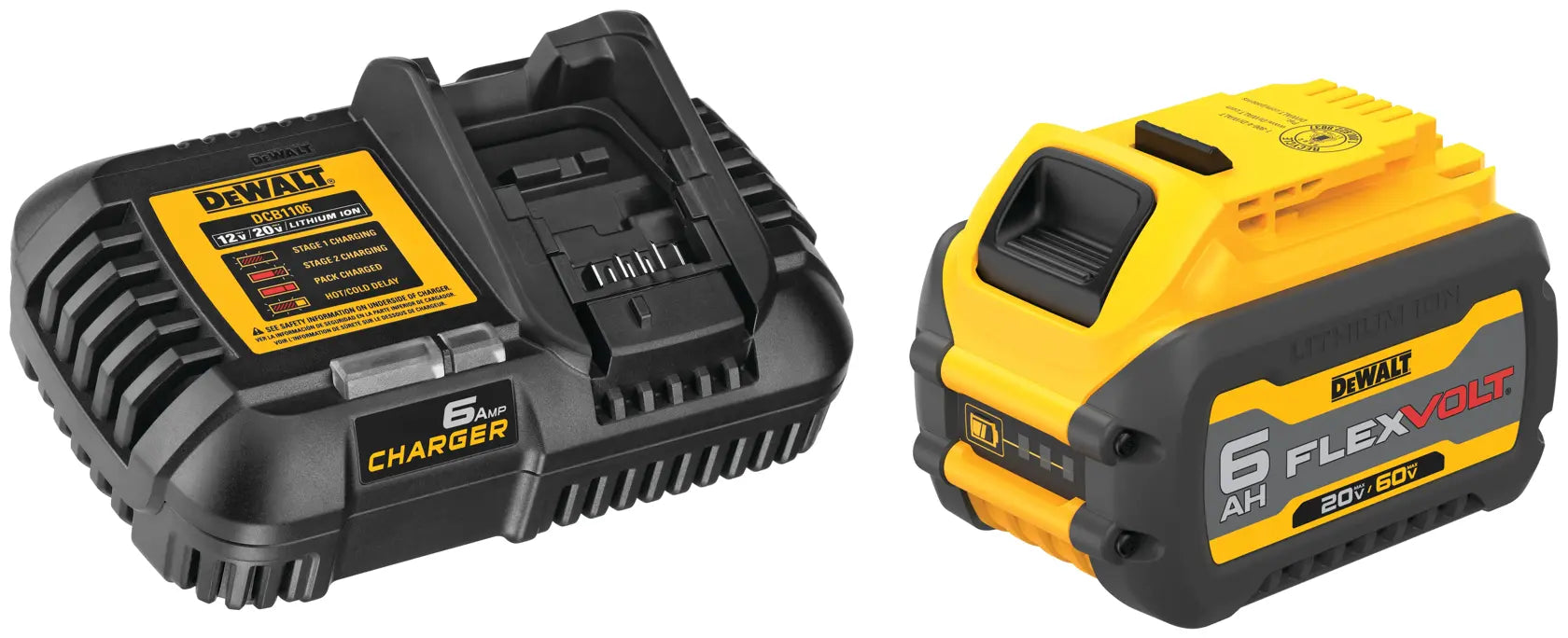 DeWalt DCB606C FLEXVOLT 20V/60V MAX 6Ah Kit - image 1