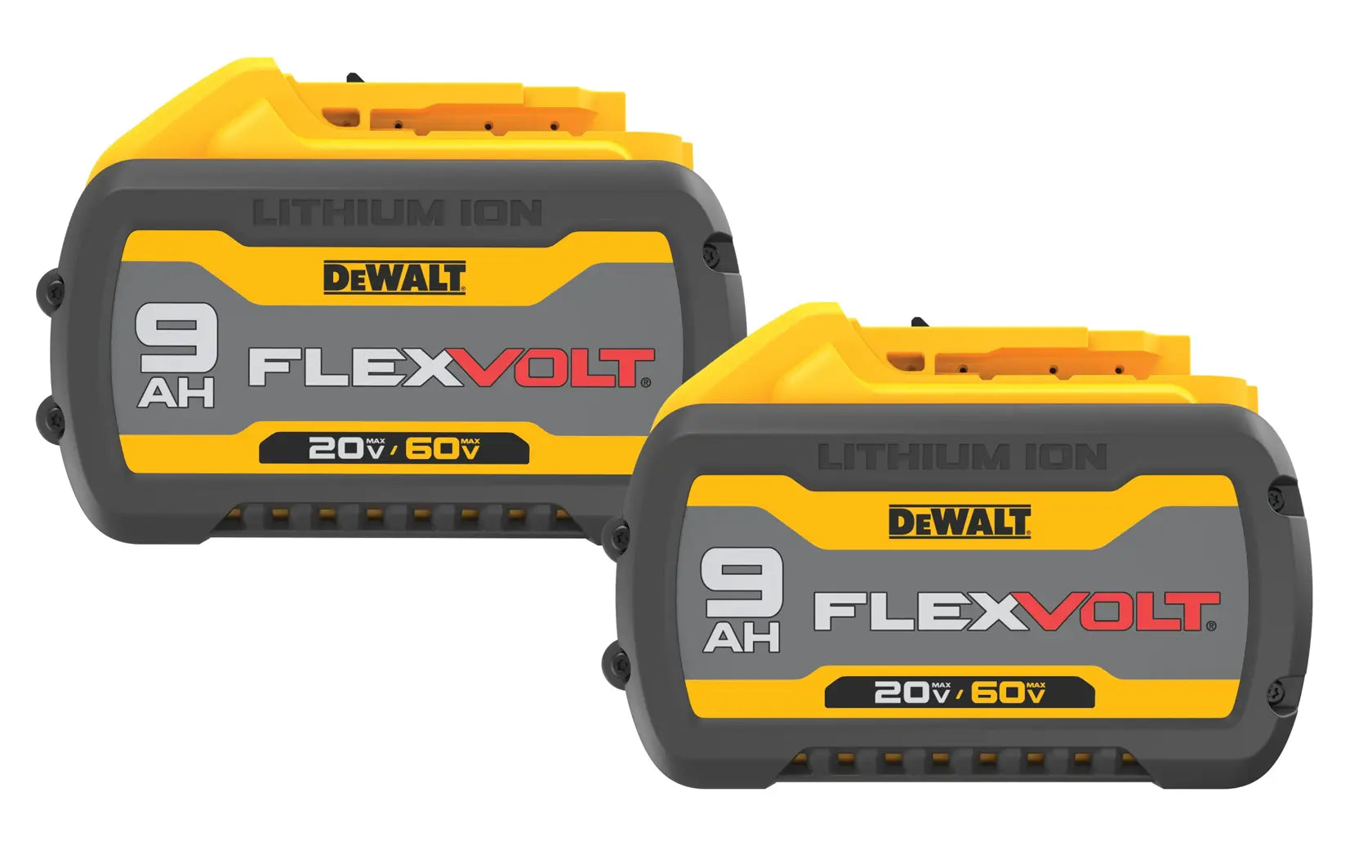 DeWalt DCB609-2 FLEXVOLT 20V/60V MAX 9Ah Battery (2 Pk) - image 1