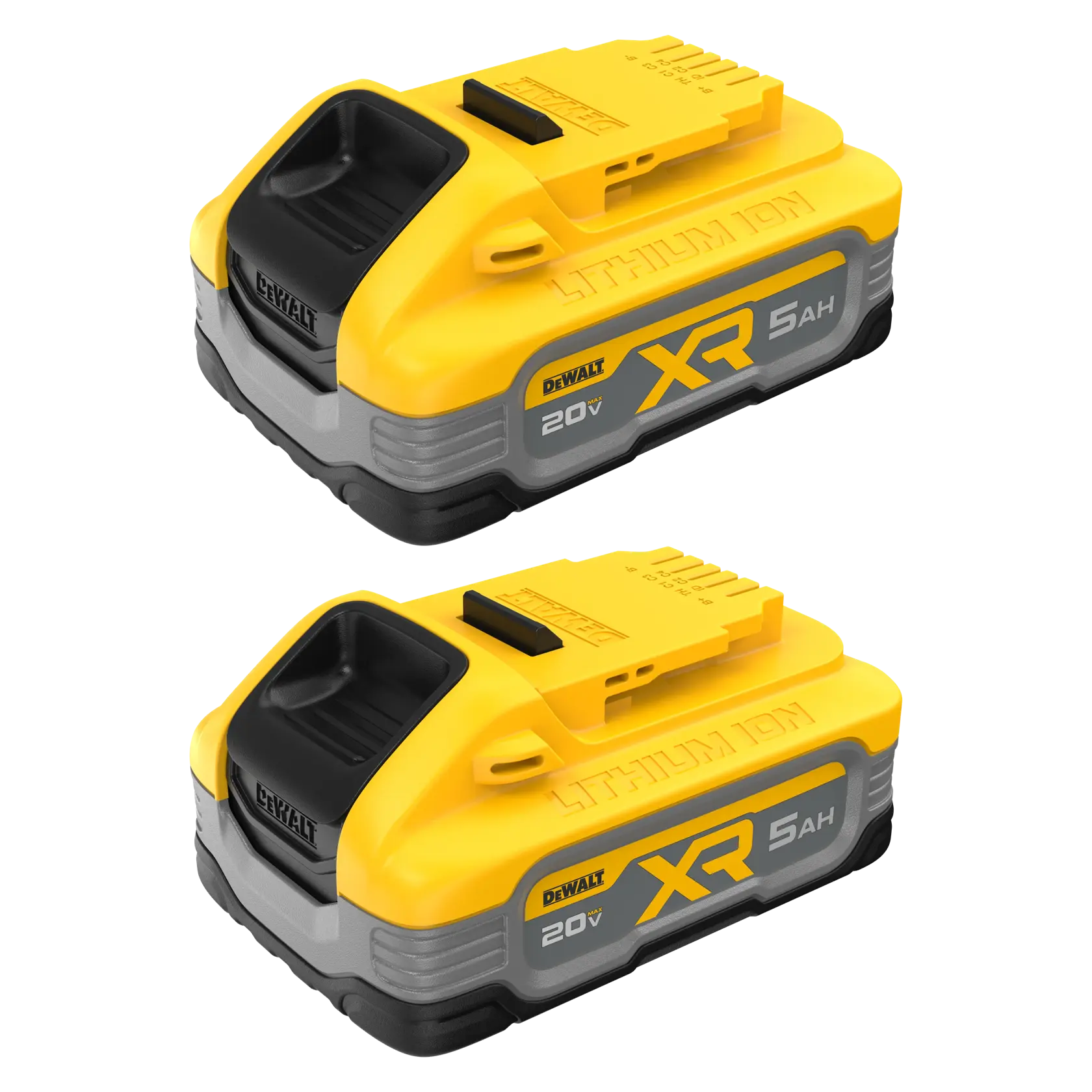 DeWalt DCBP520-2 20V MAX XR 5Ah Battery (2 Pk) - image 1