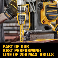 DeWalt DCD1624GX2 20V MAX XR 2-in Cordless Brushless Magnetic Drill Press Kit - image 4