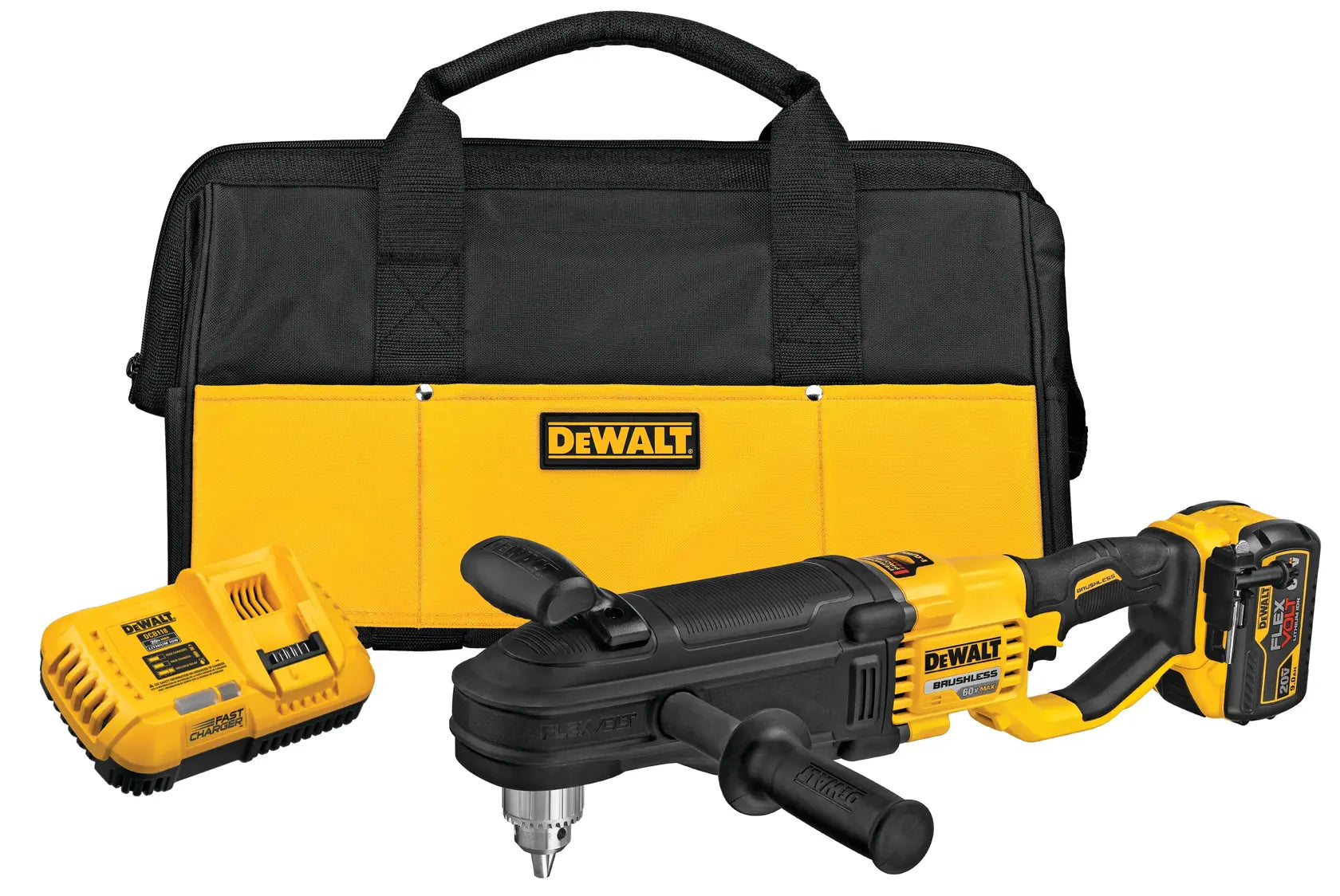 DeWalt DCD470X1 60V MAX In-Line Stud and Joist Drill With E-CLUTCH System Kit - image 1