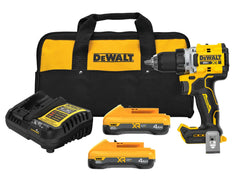 DeWalt DCD801QQ2 20V MAX XR Brushless Cordless 1/2-in Drill/Driver with (2) 4Ah POWERPACK Batteries - image 1