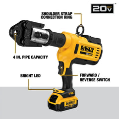 DeWalt DCE200M2K 20V MAX Cordless Press Tool With Jaws - image 3