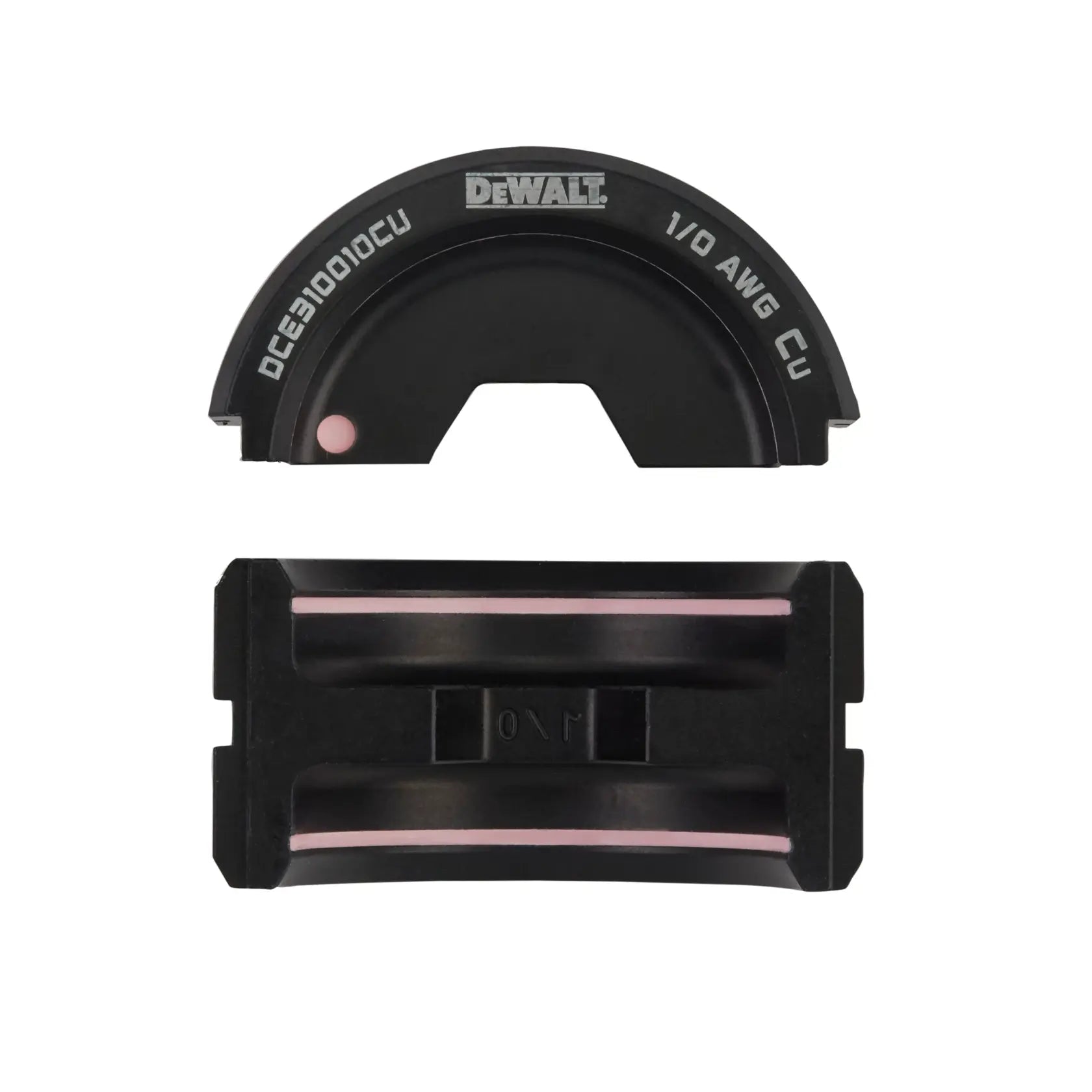 DeWalt DCE310010CU 1/0 AWG Copper U-Die Set for DCE310 Crimper - image 1