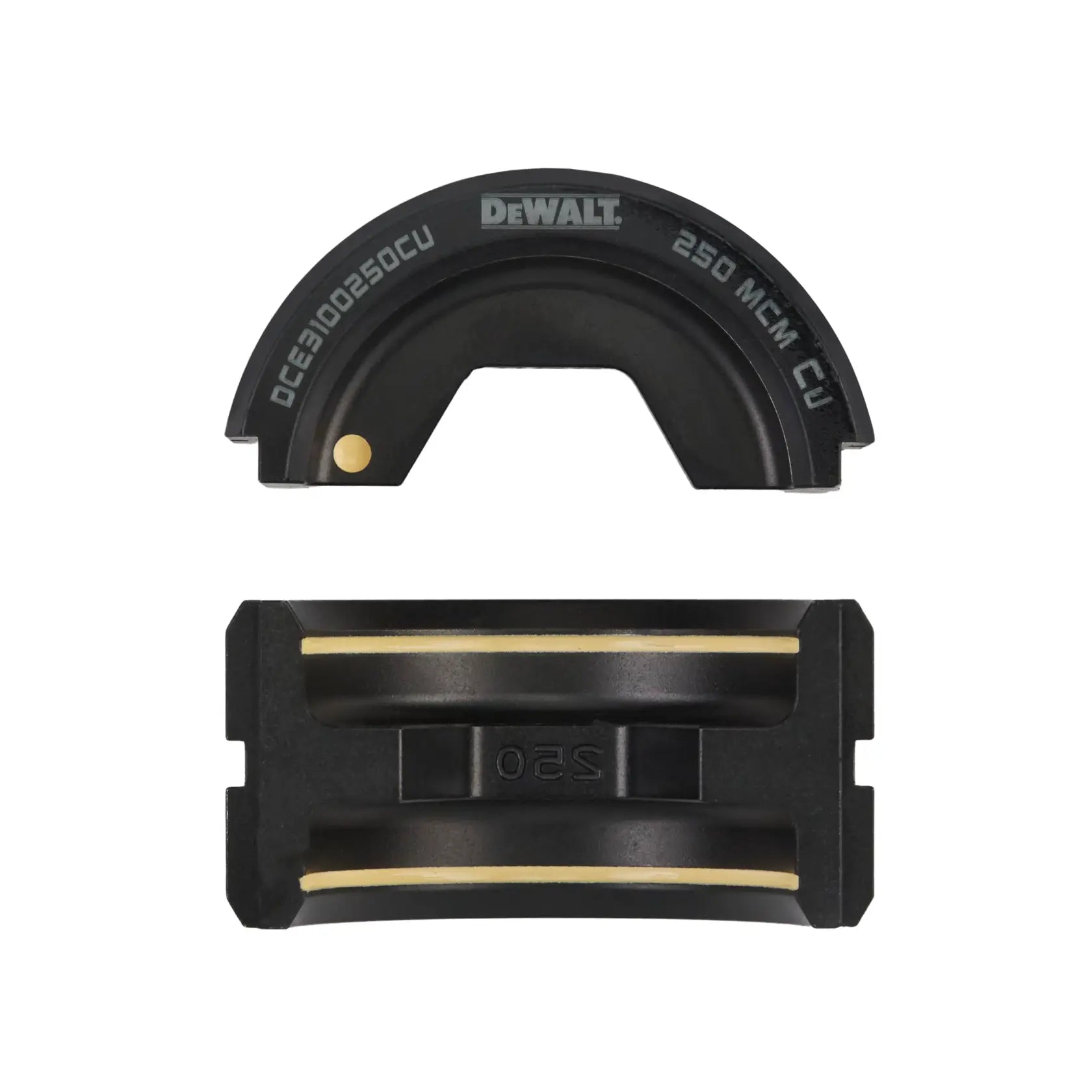 DeWalt DCE3100250CU 250 MCM Copper U-Die Set for DCE310 Crimper - image 1