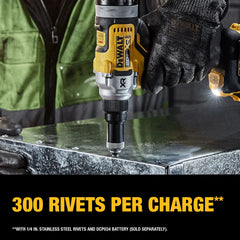 DeWalt DCF414B 20V MAX XR 1/4 in. Brushless Rivet Tool (Tool Only) - image 4
