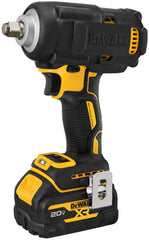 DeWalt DCF891GP2 20V MAX XR 1/2-in Mid-Range Impact Wrench With Hog Ring Anvil and Oil-Resistant Batteries Kit - image 3