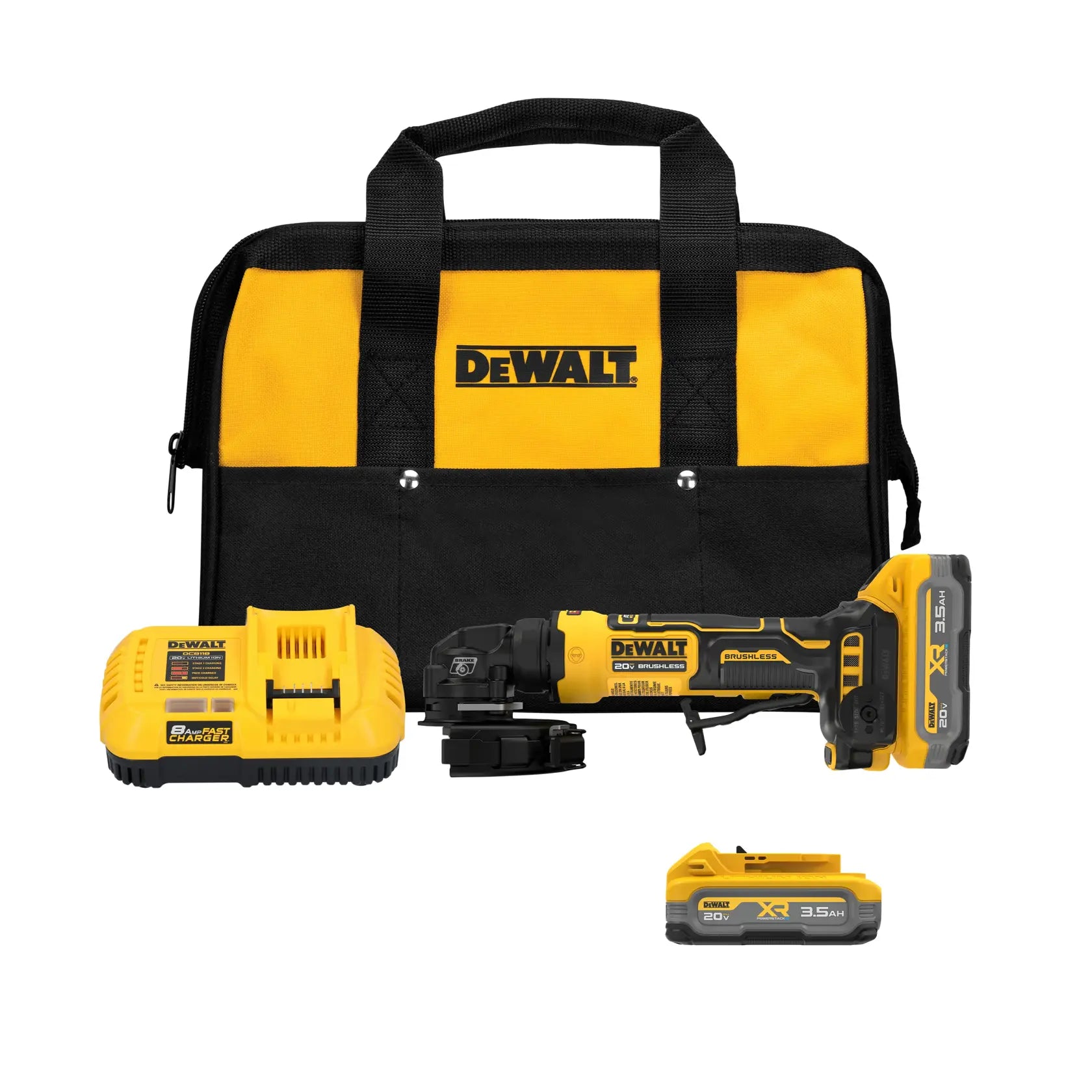 DeWalt DCG400S2 ATOMIC 20V MAX 4 in. Angle Grinder Kit - image 1