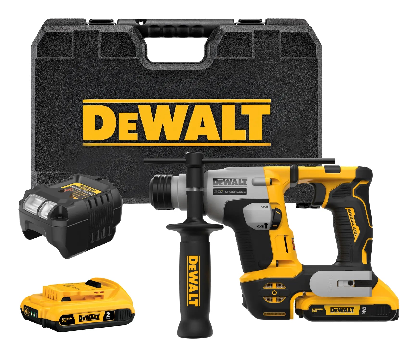 DeWalt DCH172D2 ATOMIC 20V MAX 5/8-in Brushless Cordless SDS PLUS Rotary Hammer Kit - image 1