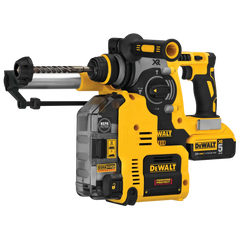 DeWalt DCH273P2DHO 20V MAX XR L-Shape 1-in SDS Plus Rotary Hammer Kit With Onboard Dust Extractor - image 2