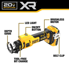 DeWalt DCK265D2 20V MAX XR Brushless Drywall Screwgun - image 4