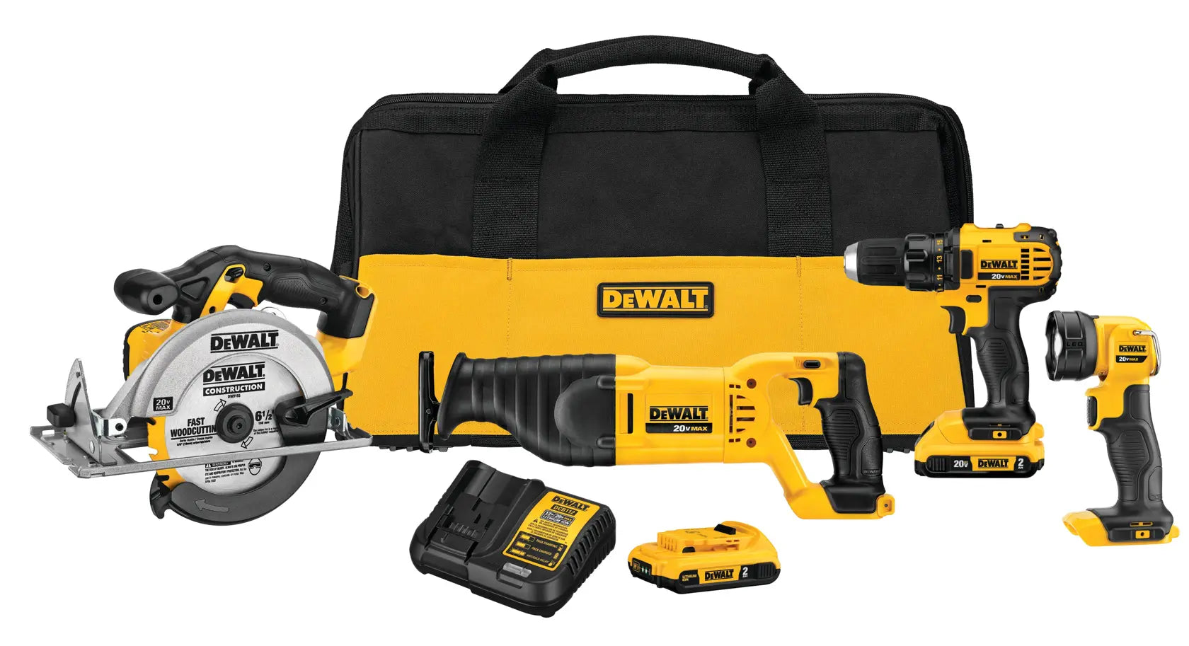 DeWalt DCK423D2 20V MAX 4-tool Combo Kit - image 1