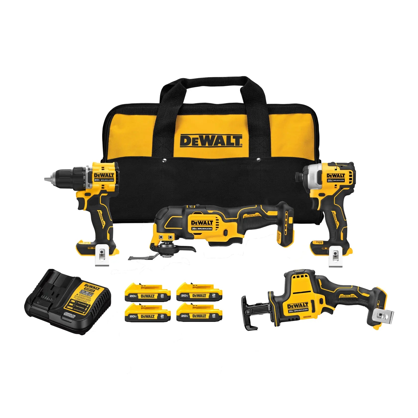 DeWalt DCK486D2 20-Volt MAX ToughSystem Lithium-Ion 6-Tool Cordless Combo Kit - image 1