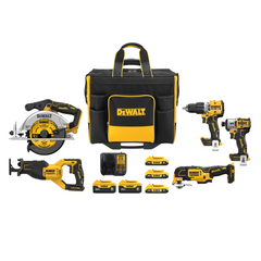 DeWalt DCKSS550D3P2 20V MAX Brushless 5-Tool Site Ready Combo Kit - image 1
