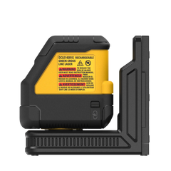 DeWalt DCLE14201G USB Rechargeable Green Cross Line Laser Kit - image 2