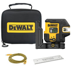 DeWalt DCLE14251GB USB Green 5-Spot & Crossline Laser Base Kit - image 1