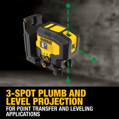 DeWalt DCLE16031GB USB Green 3-Spot Base Kit - image 3