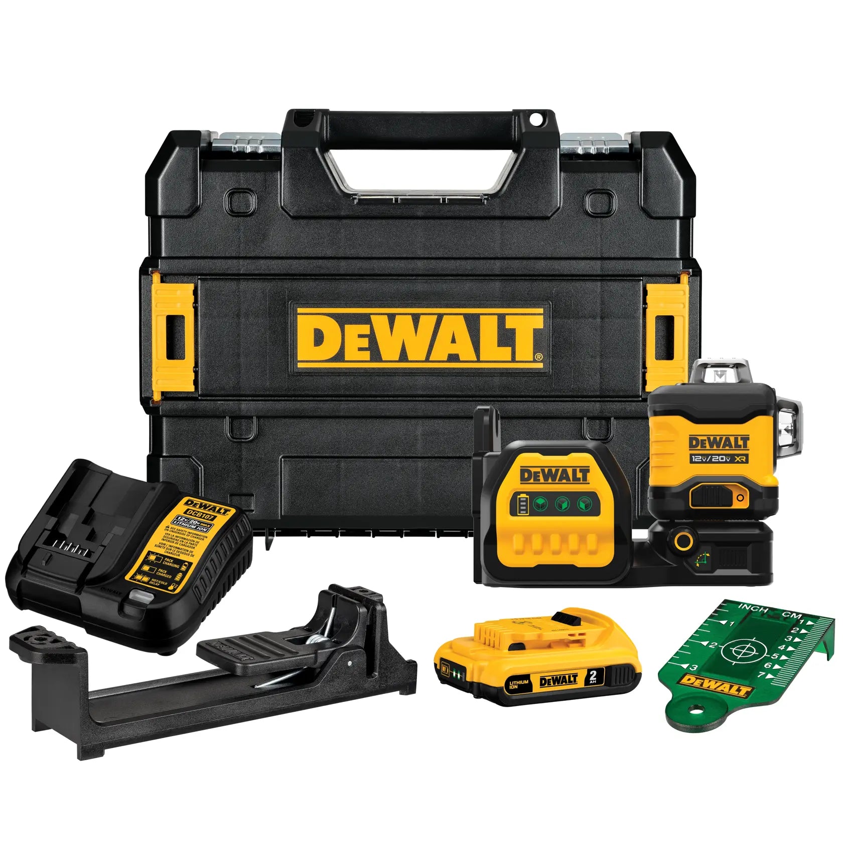 DeWalt DCLE34030G 20V MAX XR 3 x 360 Green Laser - image 1