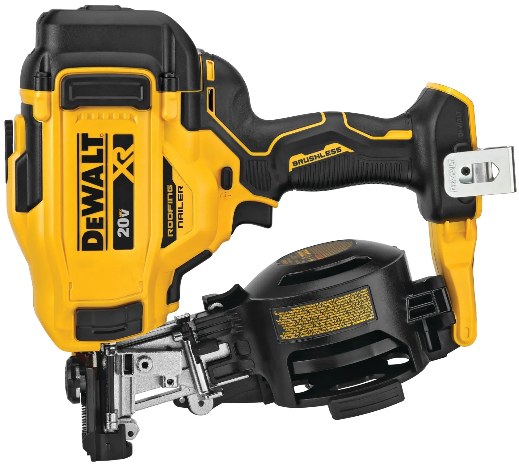 DeWalt DCN45RNB 20V MAX 15° Cordless Coil Roofing Nailer (Tool Only) - image 1