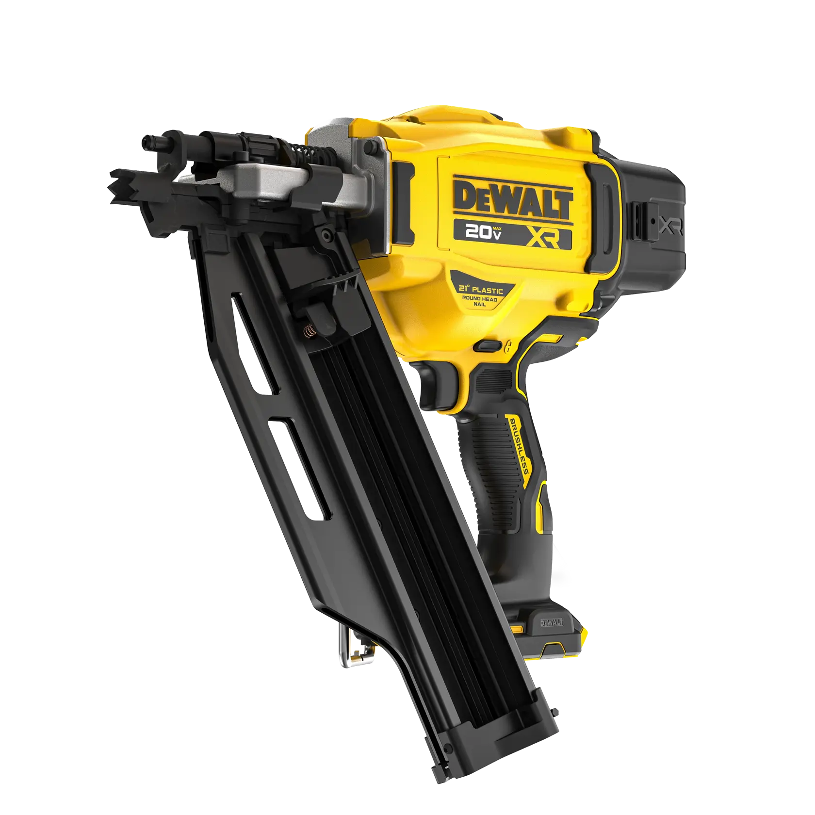 DeWalt DCN920B 20V MAX XR Brushless Cordless 21° Plastic Collated Framing Nailer (Tool Only) - image 1