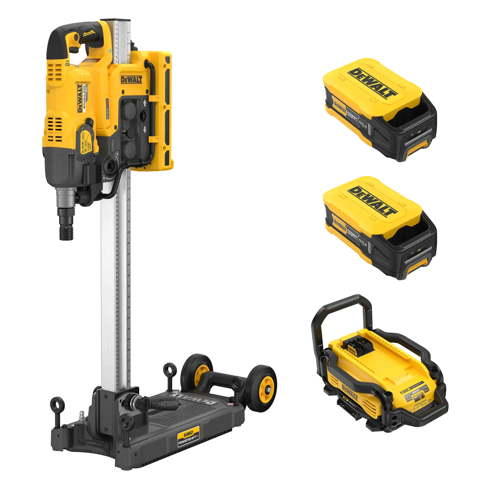 DeWalt DCPS150AG2 6-3/8 in. Core Drill Stand Kit - image 1