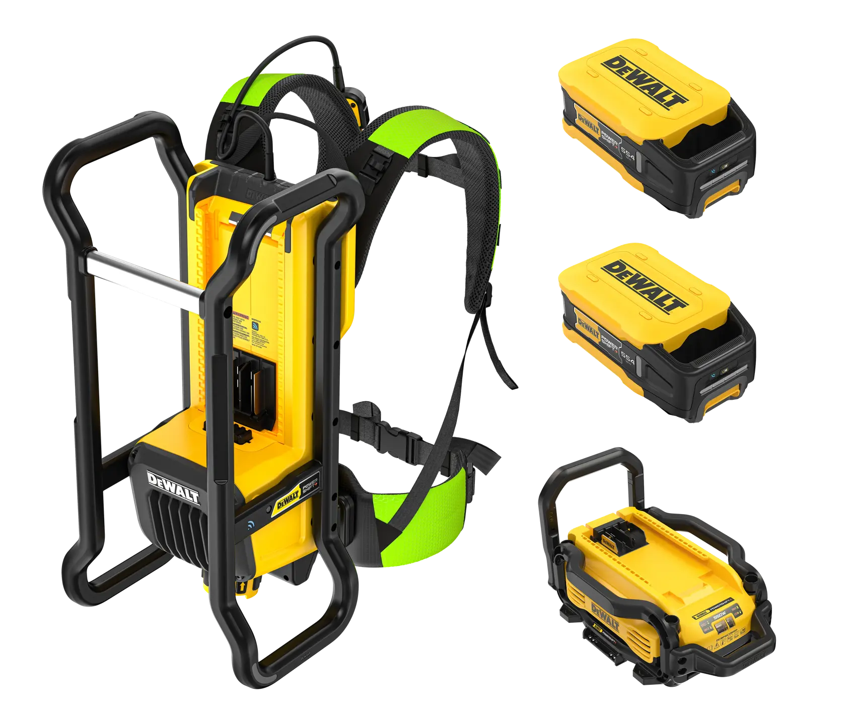 DeWalt DCPS310AG2 Backpack Vibrator Kit - image 1