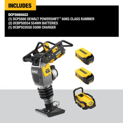 DeWalt DCPS660AG2 60Kg Class Rammer Kit - image 4