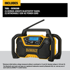 DeWalt DCR028B 12V/20V MAX Bluetooth Cordless Jobsite Radio (Tool Only) - image 4