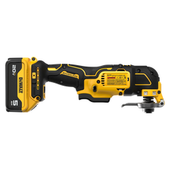 DeWalt DCS356P1 20V MAX Brushless Oscillating Multi-Tool Kit with 5Ah Battery - image 4