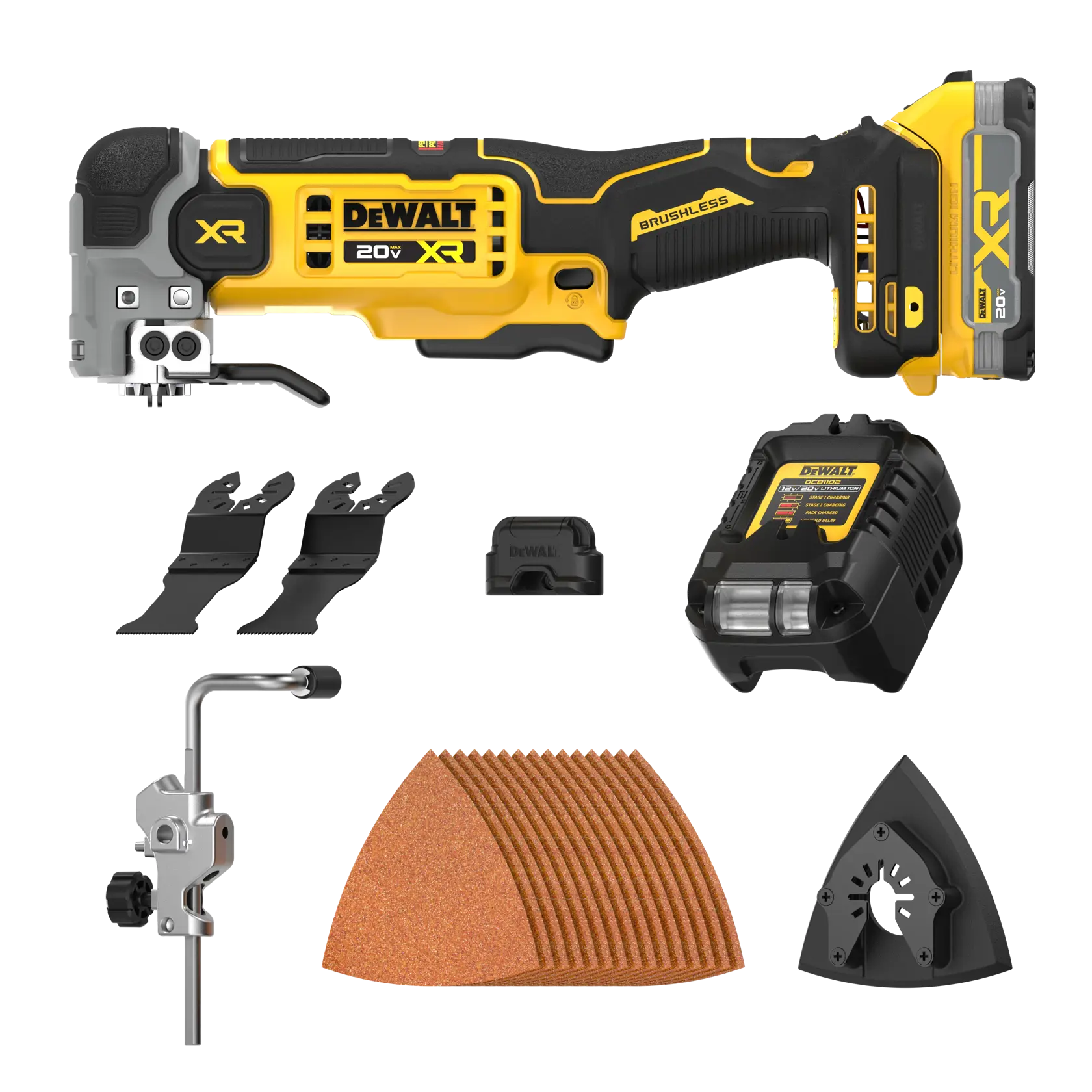 DeWalt DCS359E1 20V MAX XR Oscillating Multi-tool with (1) 1.7Ah Battery - image 1
