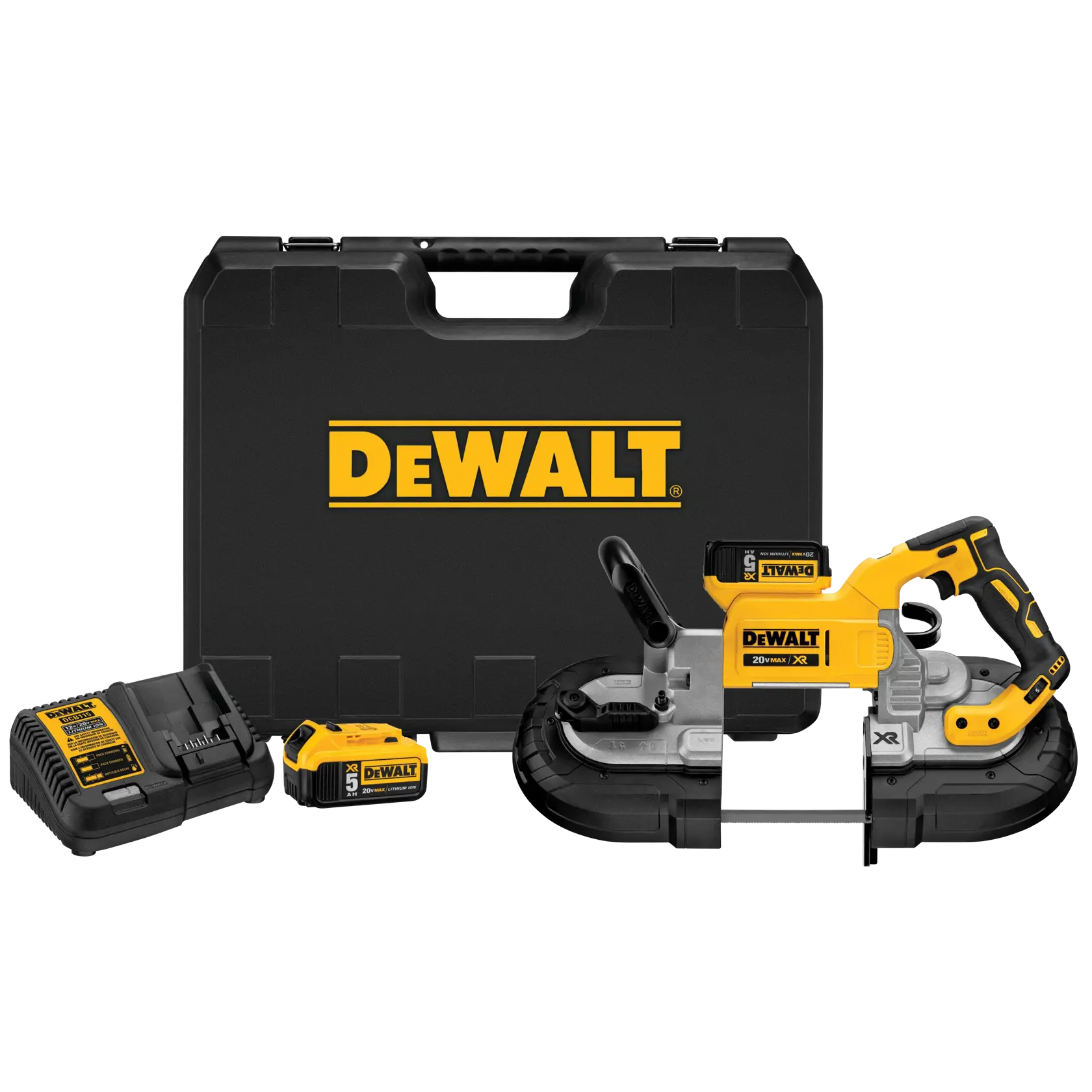 DeWalt DCS374P2 20V MAX XR Brushless Deep Cut Band Saw Kit - image 1