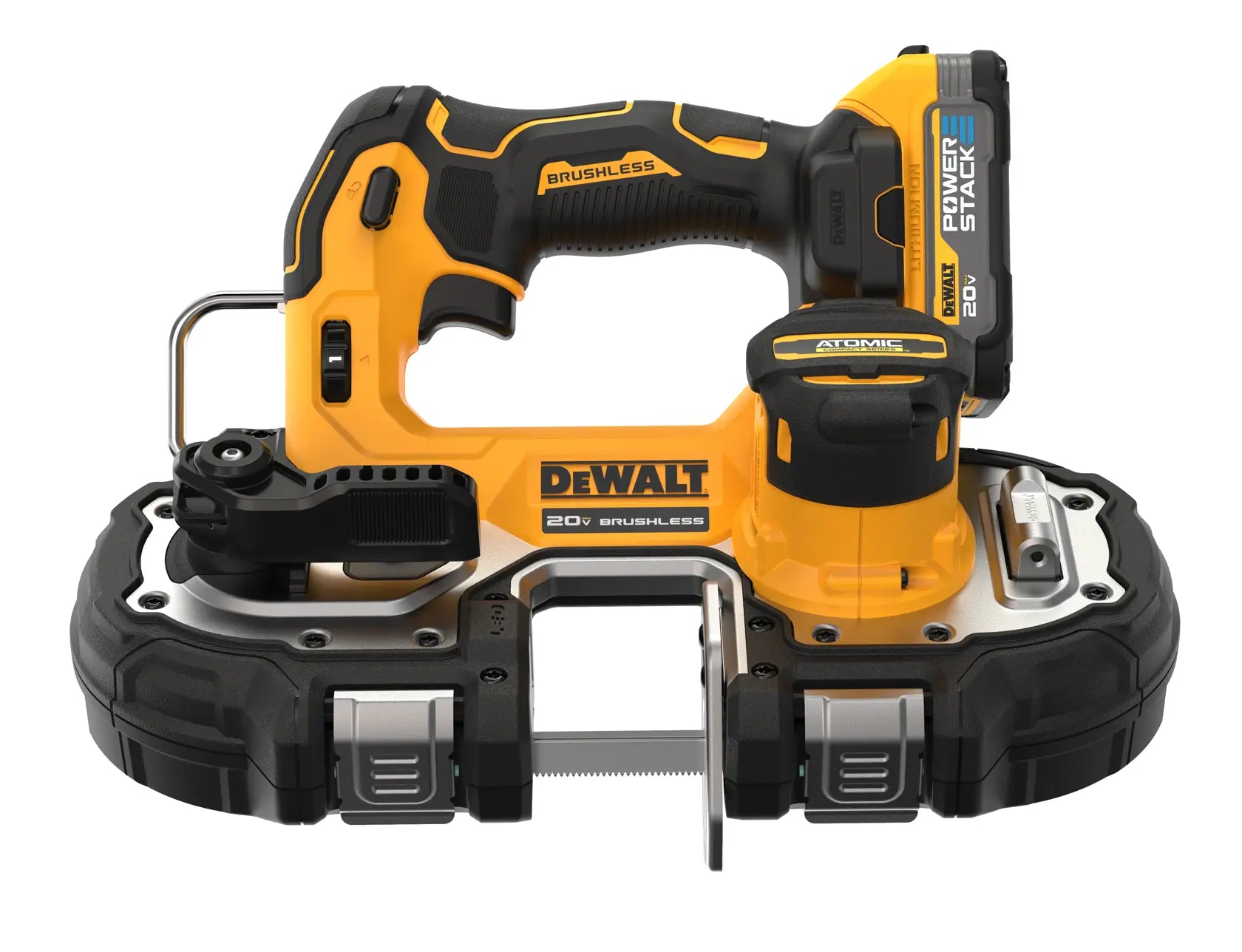 DeWalt DCS377E1 ATOMIC 20V MAX Lithium-Ion Cordless 1-1/4 in. Bandsaw Kit with 1.7 Ah Battery and Charger - image 1