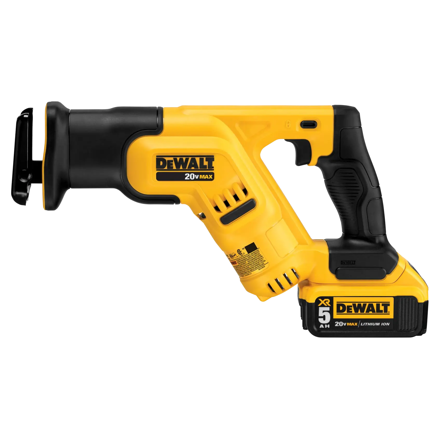 DeWalt DCS387P1 20V MAX Compact Reciprocating Saw Kit with 5.0Ah Battery - image 1