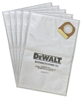 DeWalt DCV9402 Disposable Fleece Filter Bags for DCV585/DCV586 Dust Extractors, 5-Pack - image 1