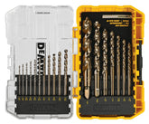 DeWalt DW1958 18-Piece Gold Ferrous Pilot Point Drill Bit Set - image 1
