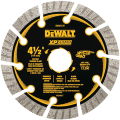 DeWalt DW4713T 4-1/2" XP Turbo Segmented Diamond Blade - image 1