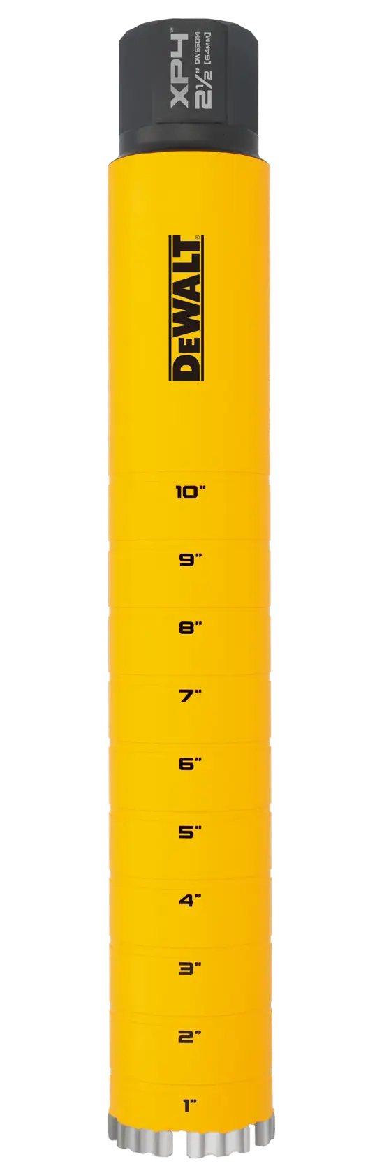 DeWalt DW55014 2-1/2" x 14" Wet/Dry Diamond Core Bit - image 1
