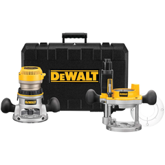 DeWalt DW618PK 2-1/4 HP EVS Fixed and Plunge Base Router Kit with Soft Start - image 1