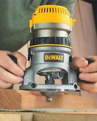 DeWalt DW618 2-1/4 HP Corded Electric Electronic Variable Speed Fixed Base Router With Soft Start - image 2
