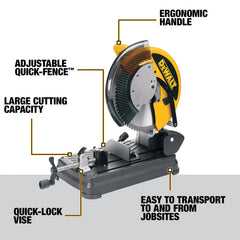 DeWalt DW872 14 in. (355mm) Multi-Cutter Saw - image 4