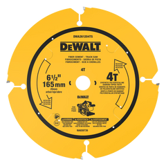 DeWalt DWA261204TS 6-1/2" 4T Fiber Cement Track Saw Blade - image 1