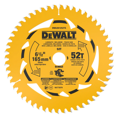 DeWalt DWA261252TS 6-1/2" 52T Laminate and Melamine Track Saw Blade - image 1