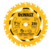 DeWalt DWA271424PK3 7-1/4" 24T circular saw blade, 3-Pack - image 1