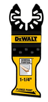 DeWalt DWA4258B25 1-1/4" PlungePoint General Purpose Oscillating Blade, 25-Pack - image 1