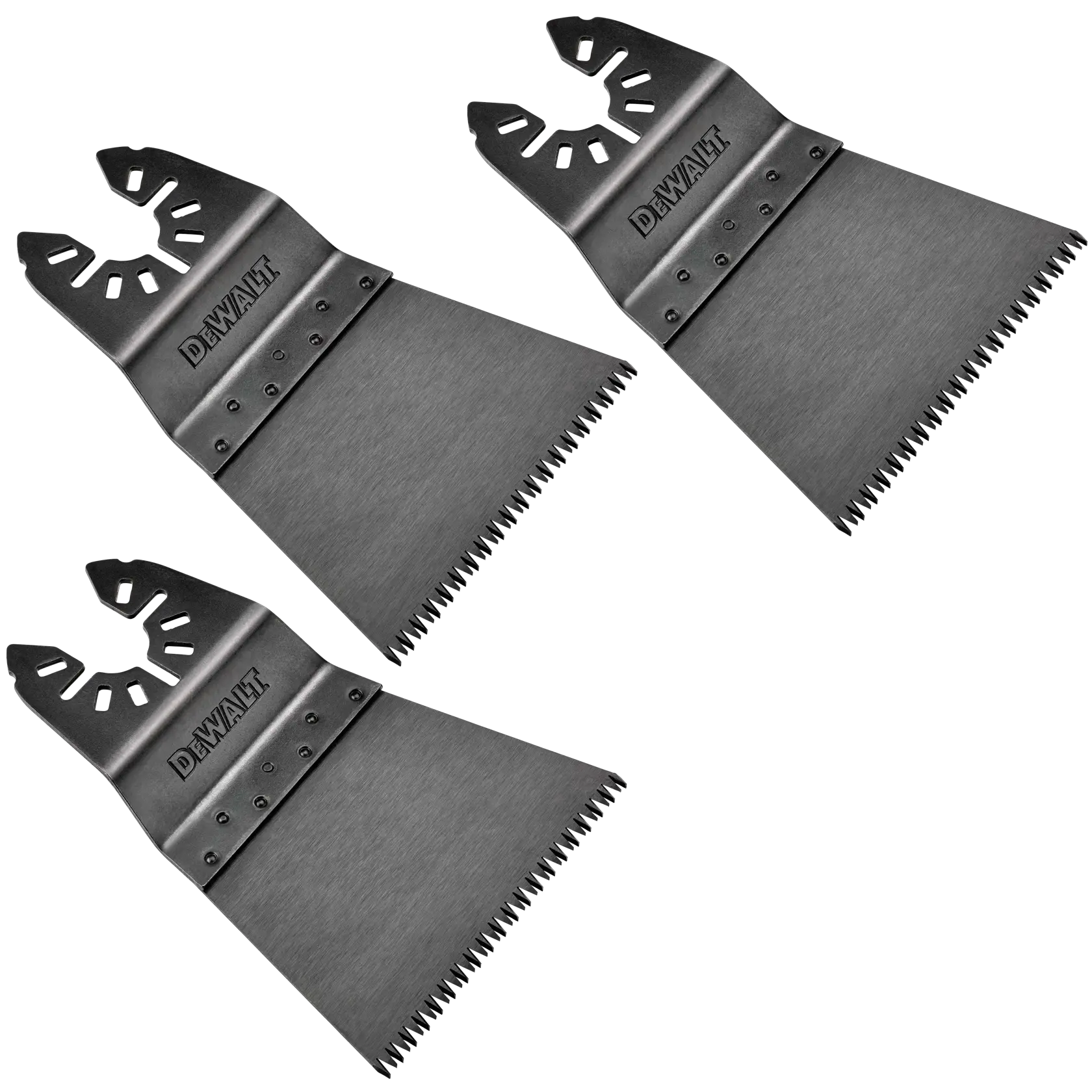 DeWalt DWA4271-3 2-1/2" Precision Tooth Oscillating Wood Blades, 3-Pack - image 1