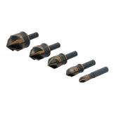DeWalt DWAMDB5SETCS Black & Gold 5-Piece Countersink Set - image 2
