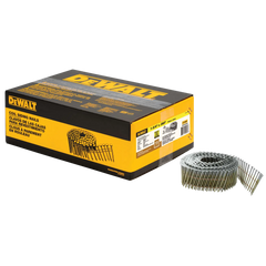 DeWalt DWC5R80BDG 1-3/4" x .080" 15° Ring-Shank Galvanized Coil Siding Nails, 3,600-Pack - image 1