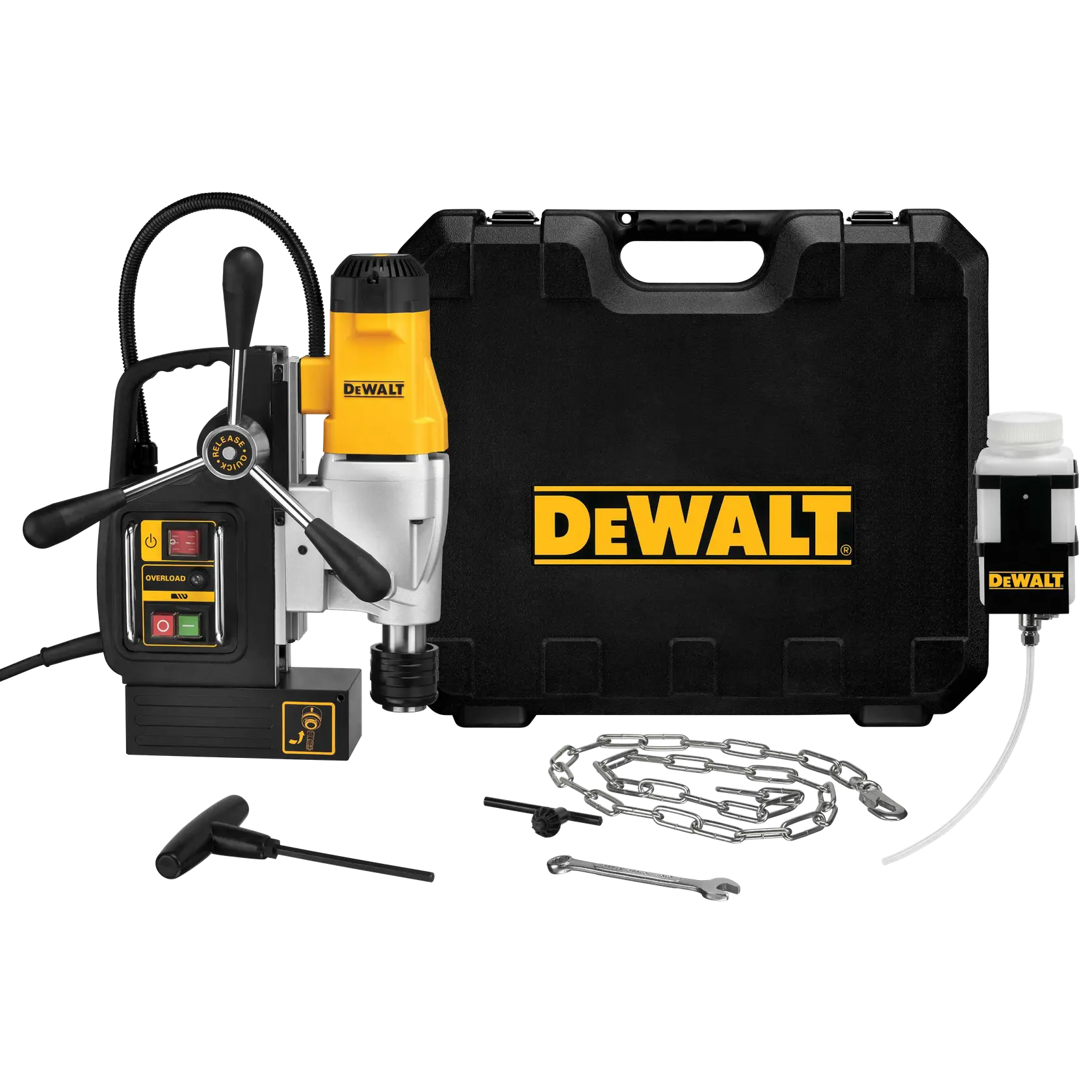 DeWalt DWE1622K 2" Magnetic Drill Press Kit, 2-Speed - image 1