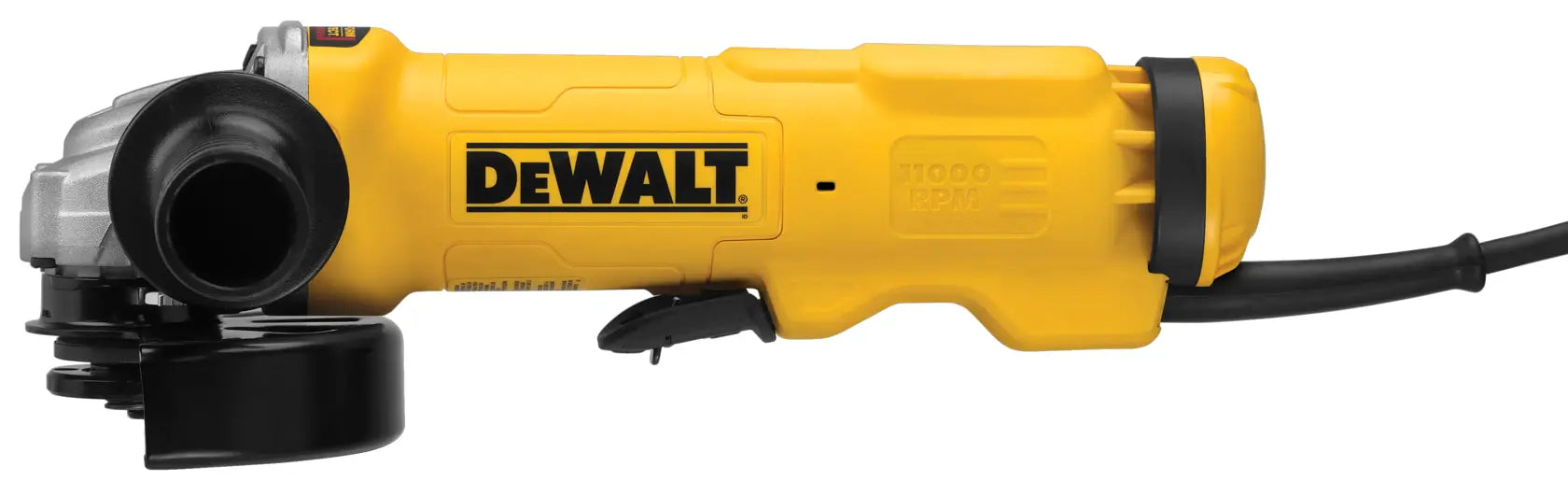 DeWalt DWE43114N 4-1/2" to 5" Paddle Switch Angle Grinder, No Lock-On - image 1