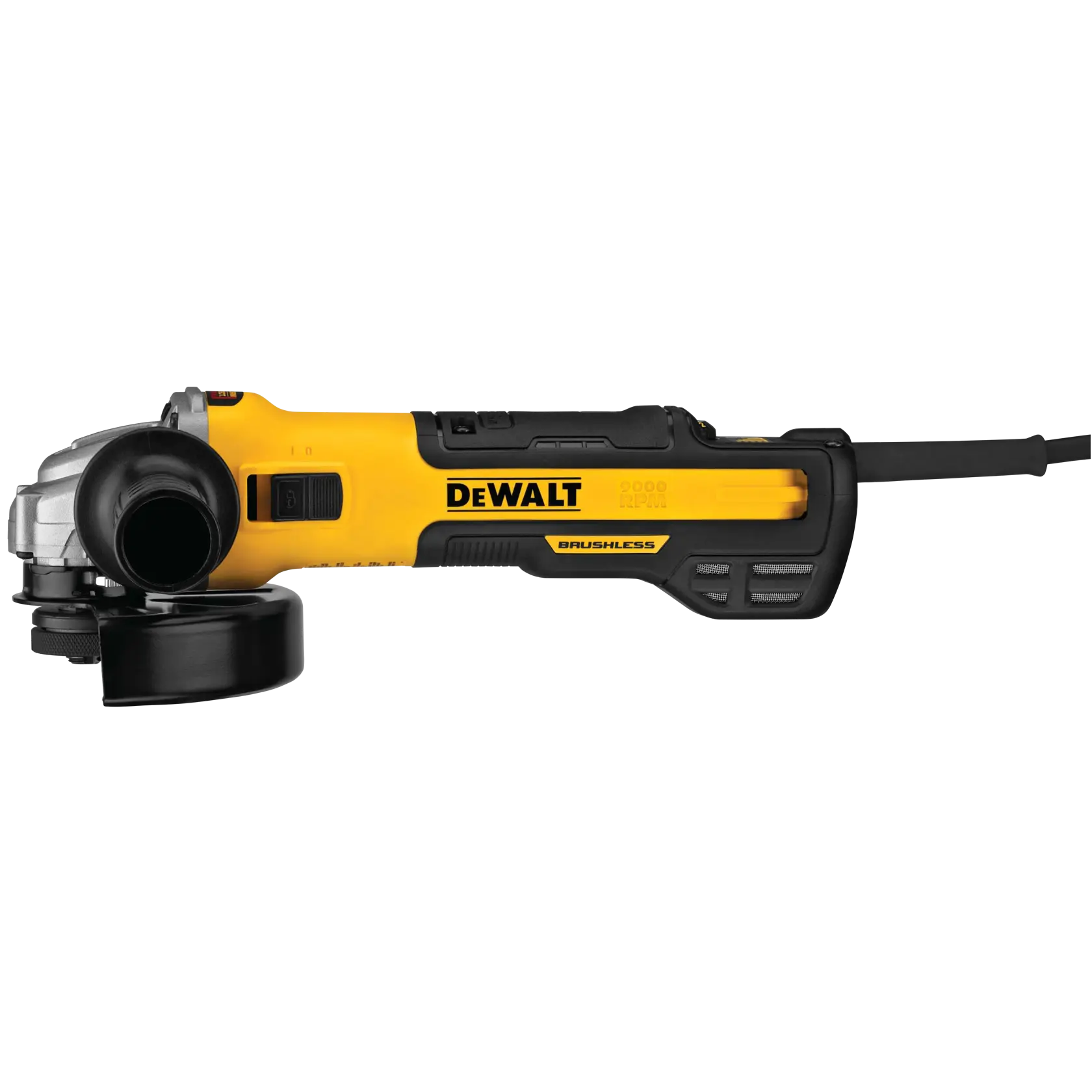 DeWalt DWE43240VS 5"/6" Brushless Variable Speed Slide Switch Angle Grinder with Kickback Brake - image 1